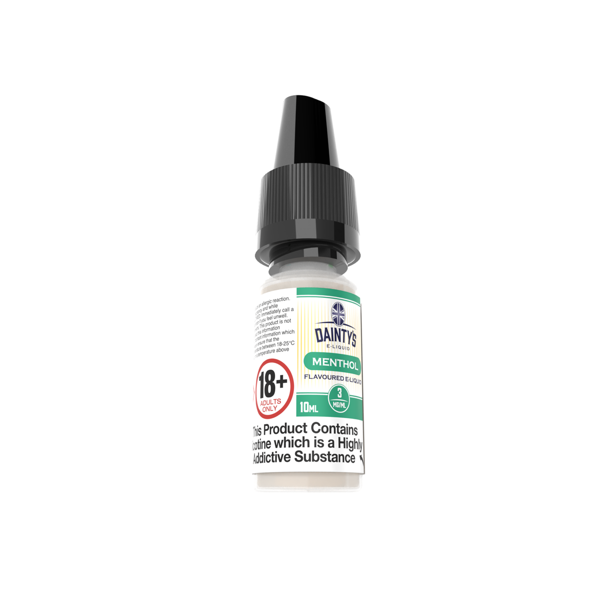 Dainty'S 10Ml E Liquids 18Mg Menthol 10Ml