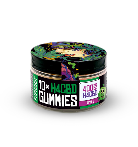 Euphoria H4CBD Gummies 400mg - Apple