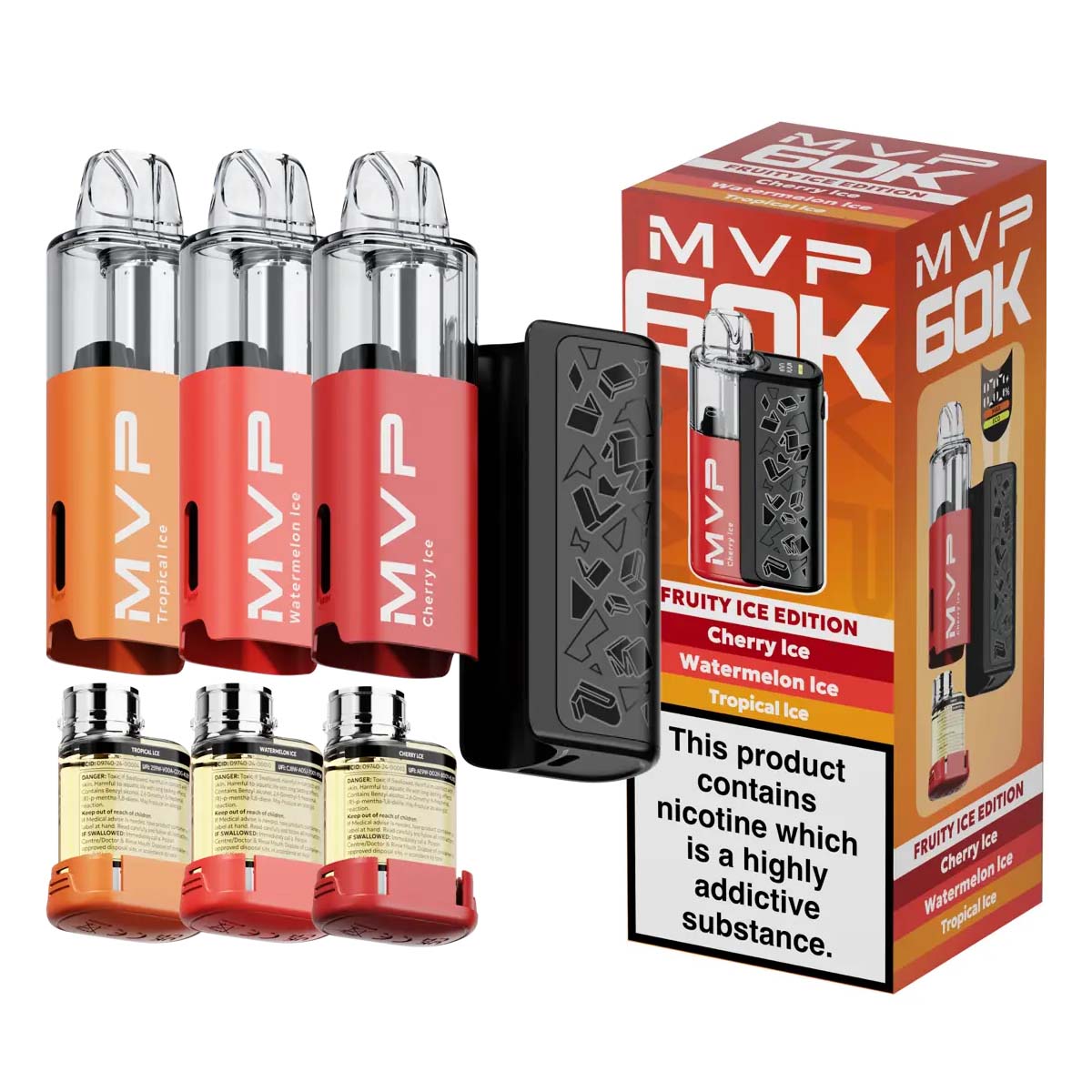 Innokin MVP 60K Pre-Filled Vape Kits: Fruity Ice Edition