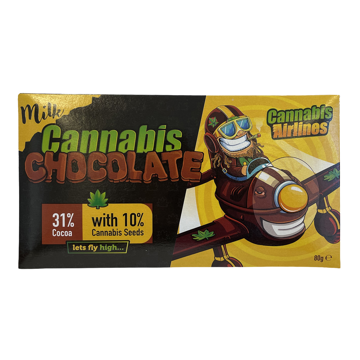 Euphoria Cannabis Airlines: Cannabis Chocolate - Milk