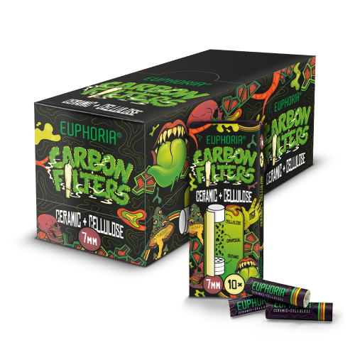 Euphoria Cellulose + Ceramic Carbon Filters (30pcs x 10)