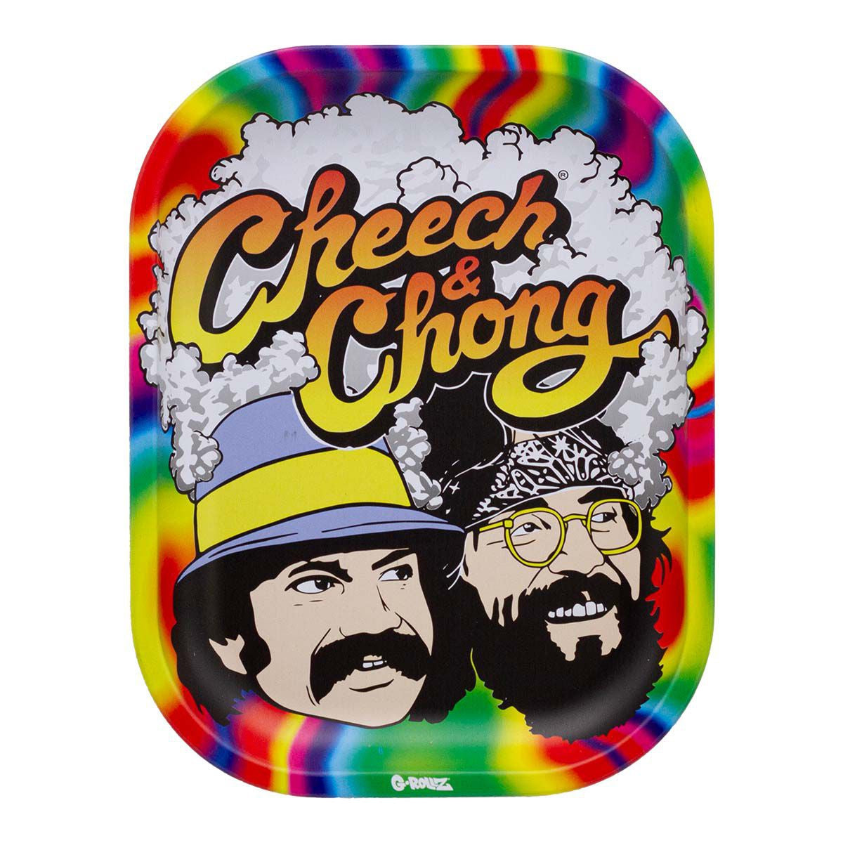 G-Rollz Small Rolling Tray - Cheech & Chong 'Trippy'