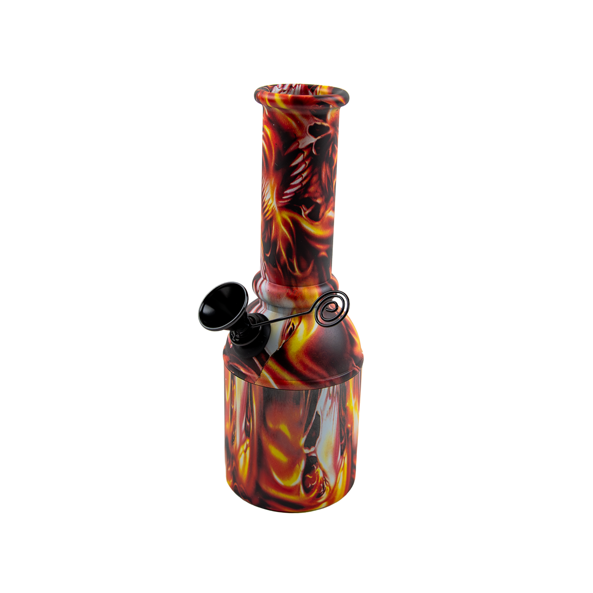 D&K Mini Print Design Glass Bong - Mixed Design (6 Pack)