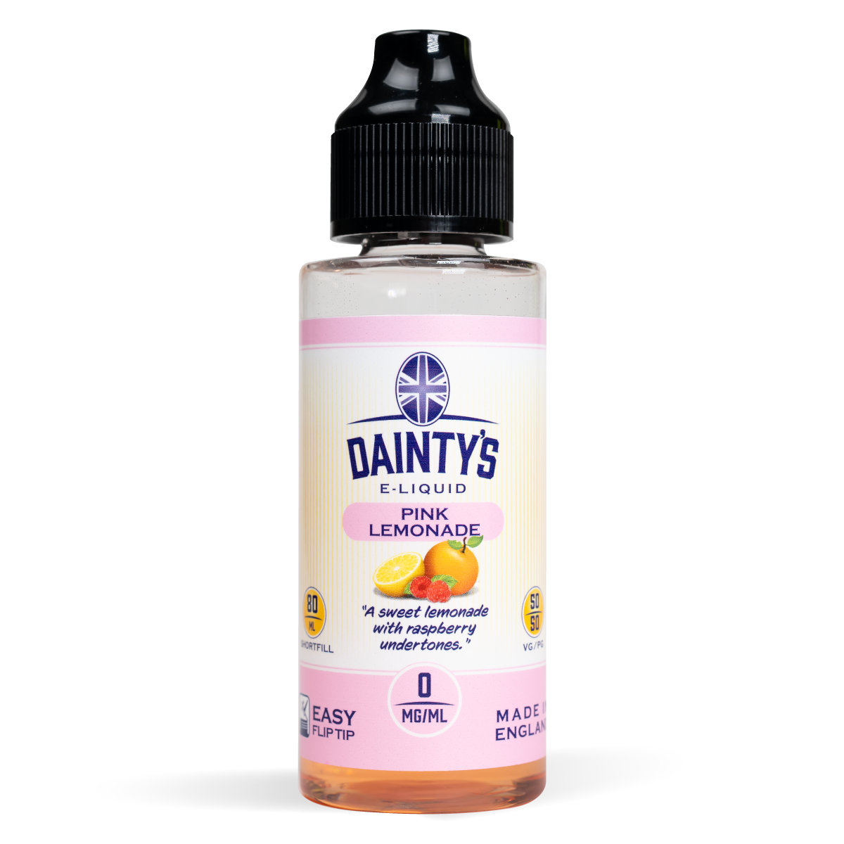 Dainty'S 80Ml E Liquid Shortfills Pink Lemonade 80Ml