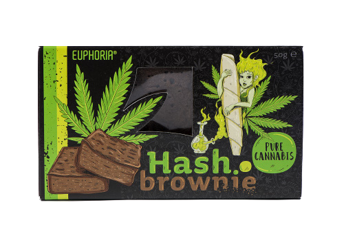 Euphoria Hash Brownie - Pure Cannabis