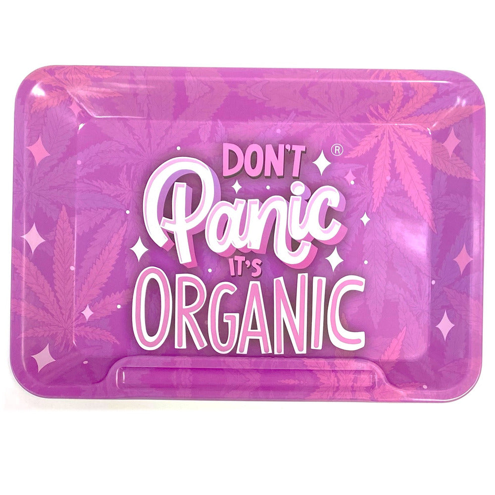Wise Skies 'It's Organic Pink' Small Rolling Tray