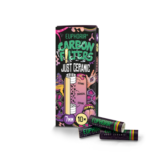 Euphoria Just Ceramic Carbon Filters (30pcs x 10)