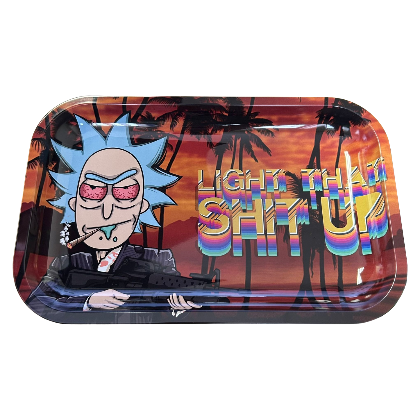 Smoke Arsenal Rolling Tray Medium - Light It Up