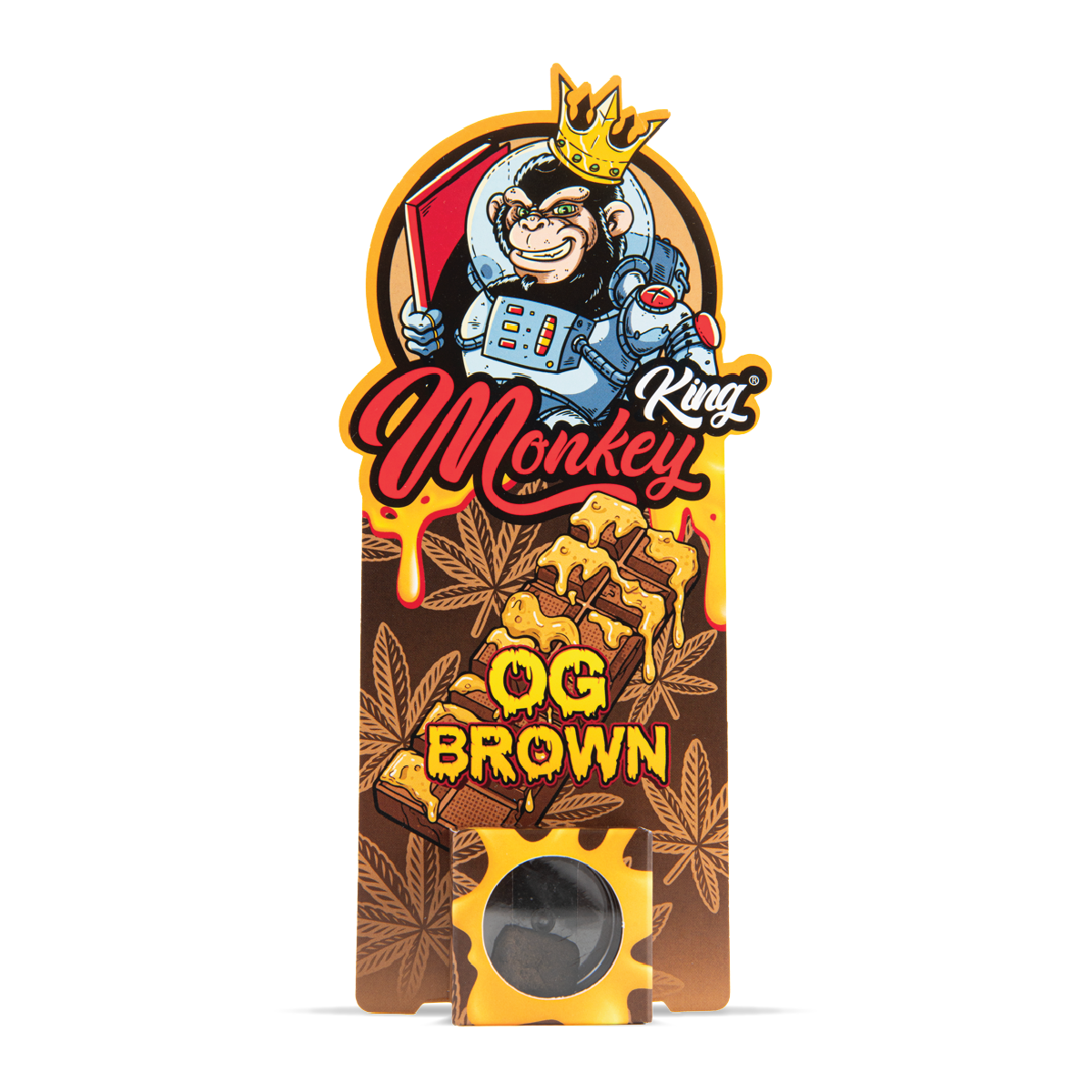 Monkey King CBD Hash Incense 20%: OG Brown - 1.7g (Single Piece)
