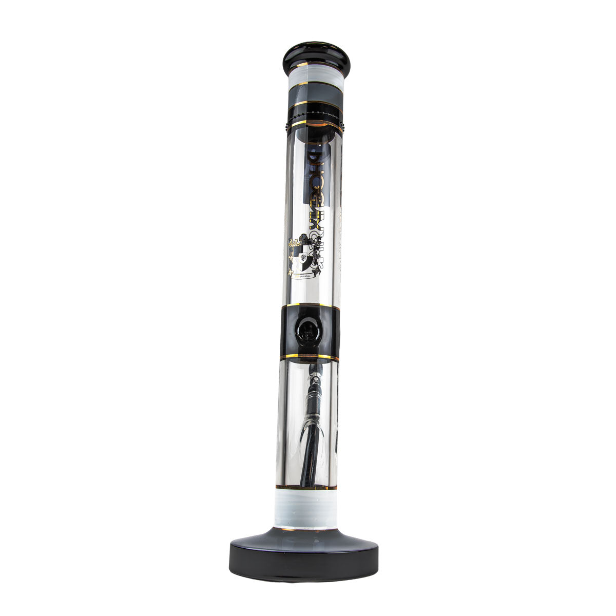 Phoenix Star: 18" 7mm Thick Straight Glass Bong (PHX132)