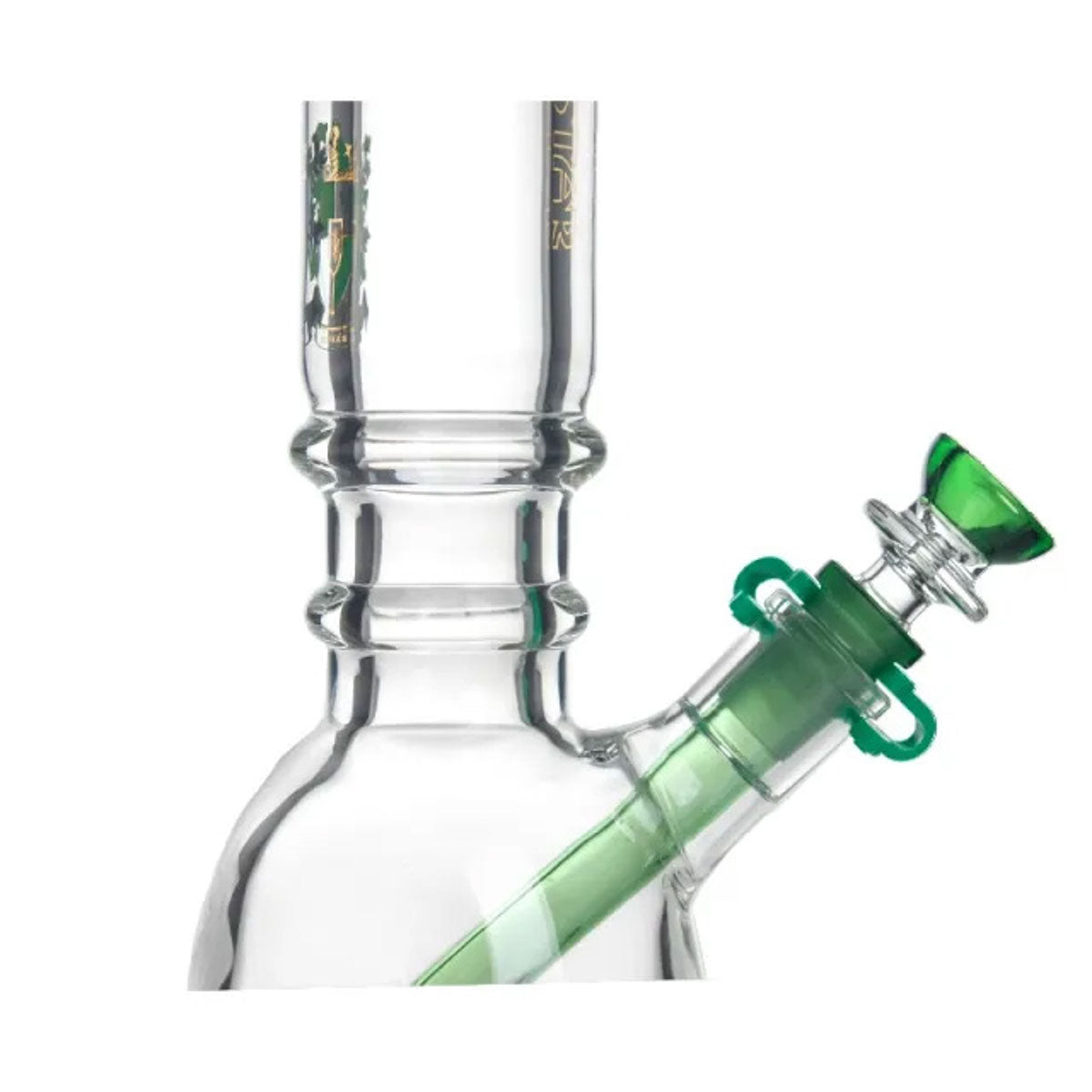 Phoenix Star: 12" 7mm Thick Wide Base Glass Bong (PHX741)