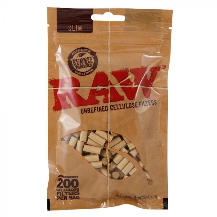 RAW Slim Cellulose Filters (200 pcs)