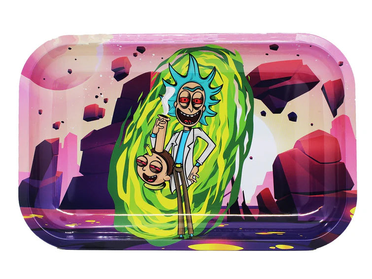 Smoke Arsenal Rolling Tray Medium - Rick & Bongity