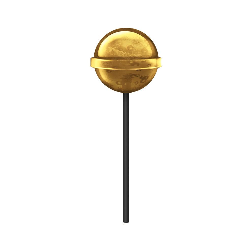 Multitrance Bubbly Billy Buds CBD Sour Pineapple Lollypops (100 pcs)