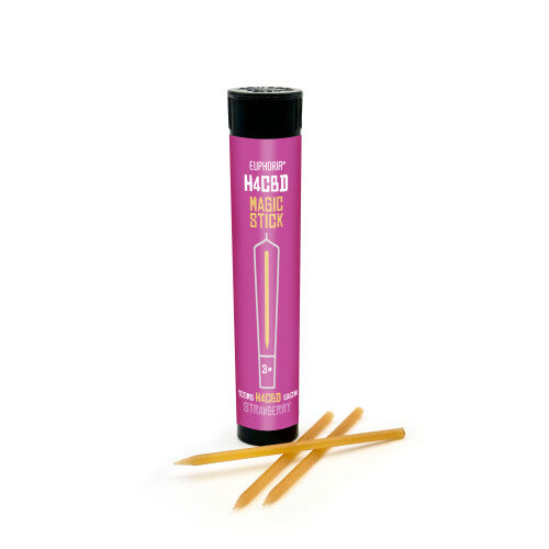 Buy Euphoria H4CBD Pre Roll Magic Sticks 100mg - Strawberry | CBD &  Cannabis Wholesale Supplier UK  Blazed Wholesale