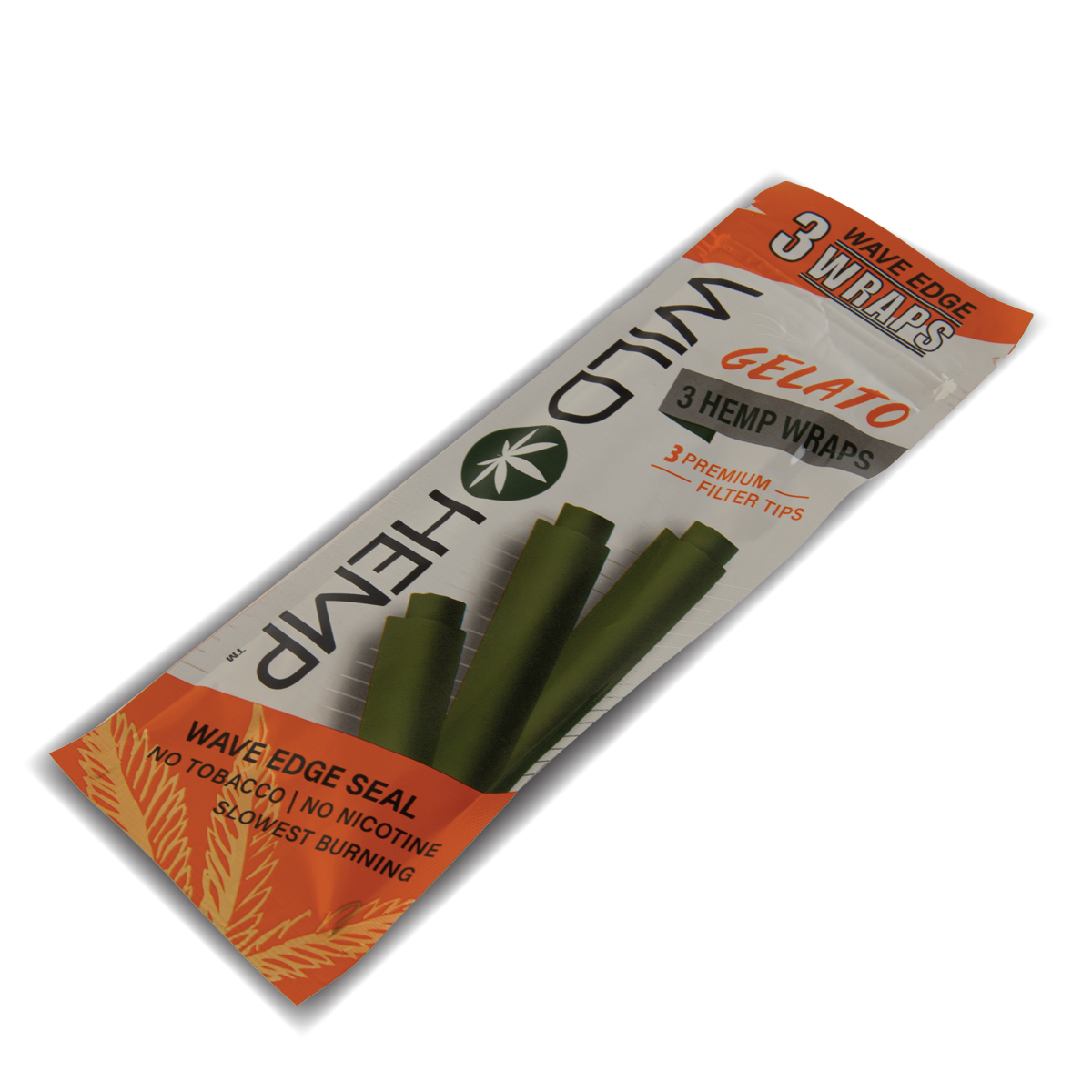 CDU Wild Hemp: 3 Hemp Wraps - Gelato (20 Pack)