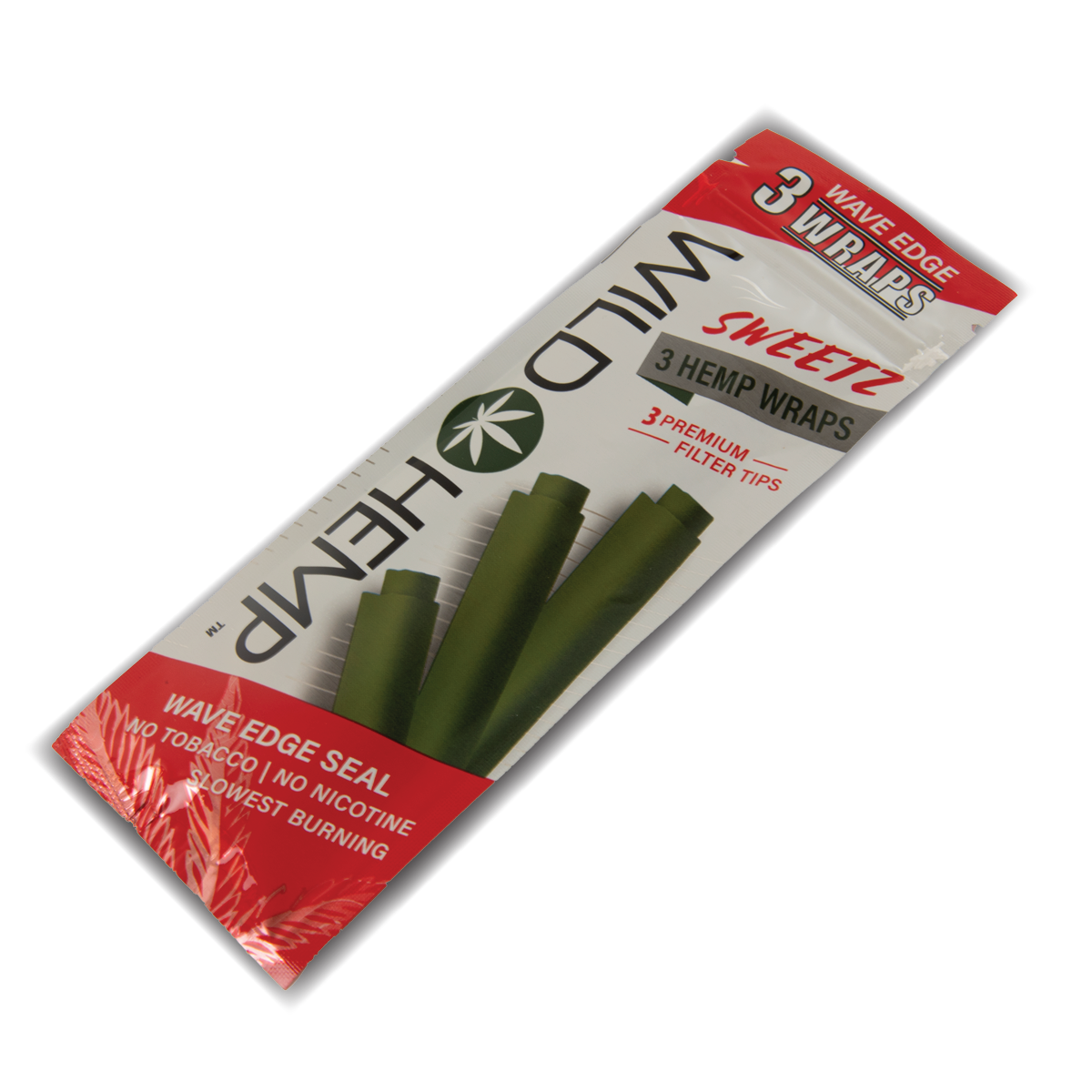CDU Wild Hemp: 3 Hemp Wraps - Sweetz (20 Pack)