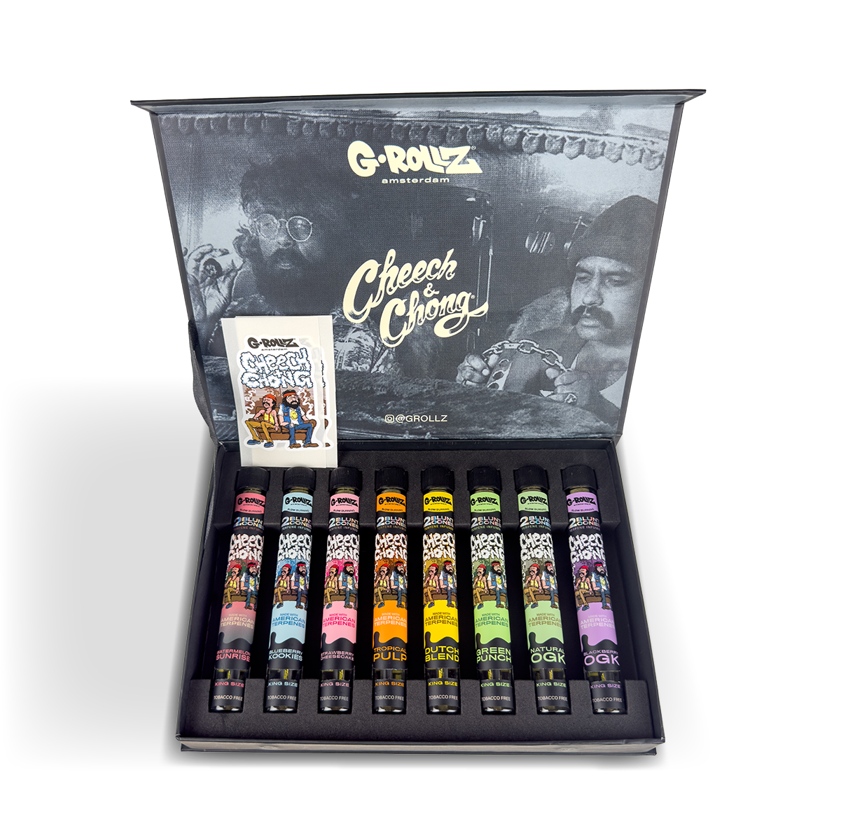 G-Rollz 'Cheech & Chong' Gift Set - Medium Blazed Wholesale G-Rollz 'Cheech & Chong' Gift Set - Medium Blazed Wholesale