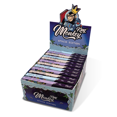 Monkey King Papers & Tips: Space Edition - King Size Unbleached (24 Pack)