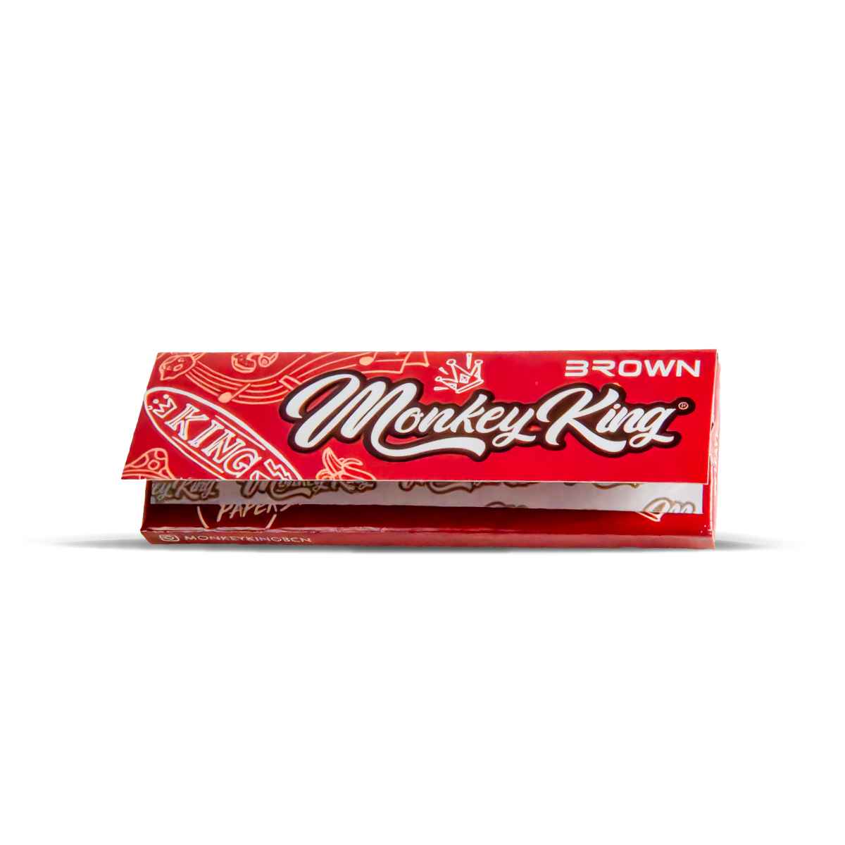 Monkey King Regular Rolling Papers: Brown (100 Pack)