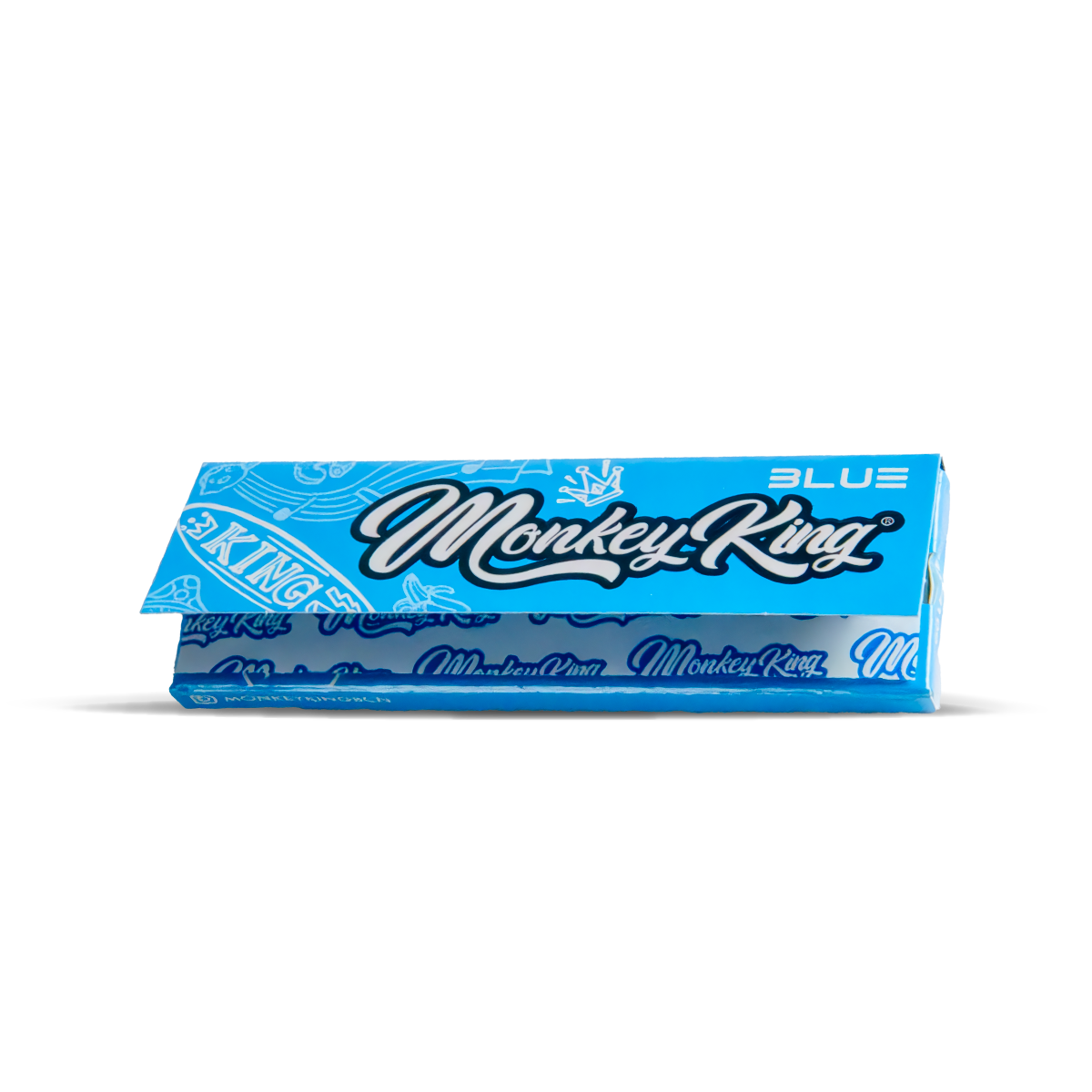 Monkey King Regular Rolling Papers: Blue (100 Pack)