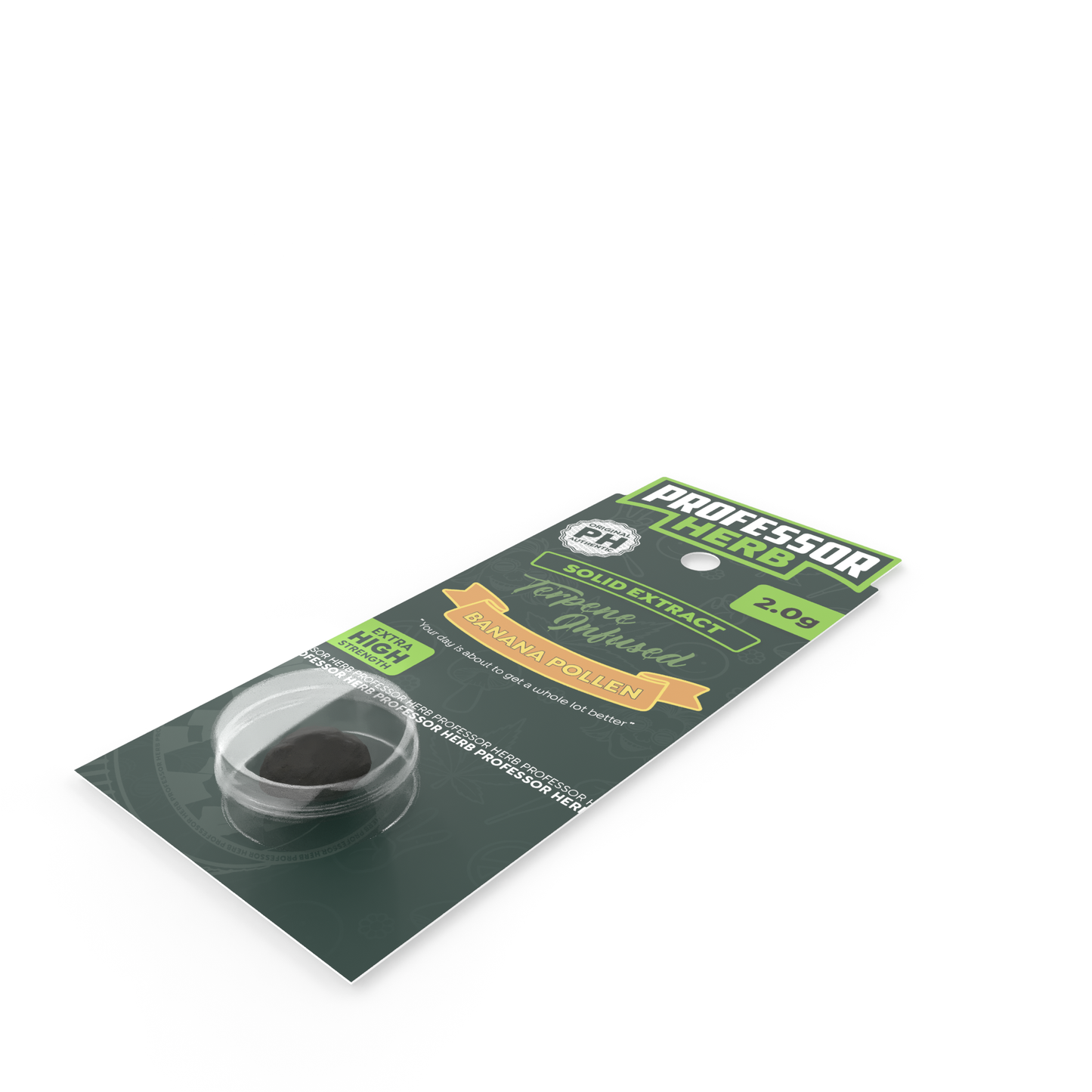 Professor Herb Hemp Solid Extract 2g Banana Pollen Hash 15%