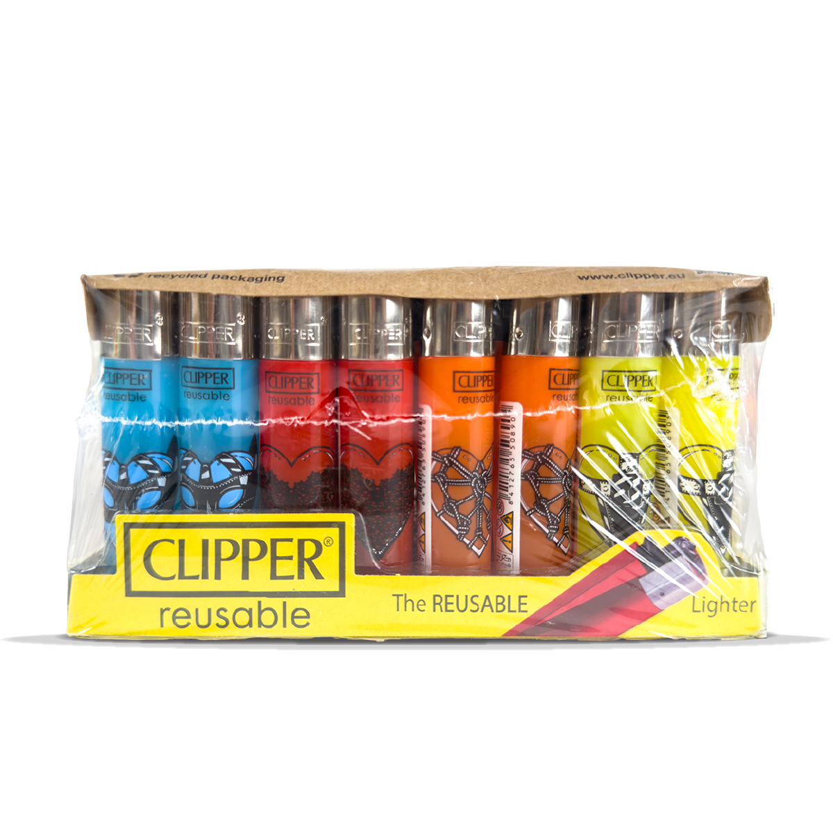 Clipper Lighters - Hard Love (40 pcs)