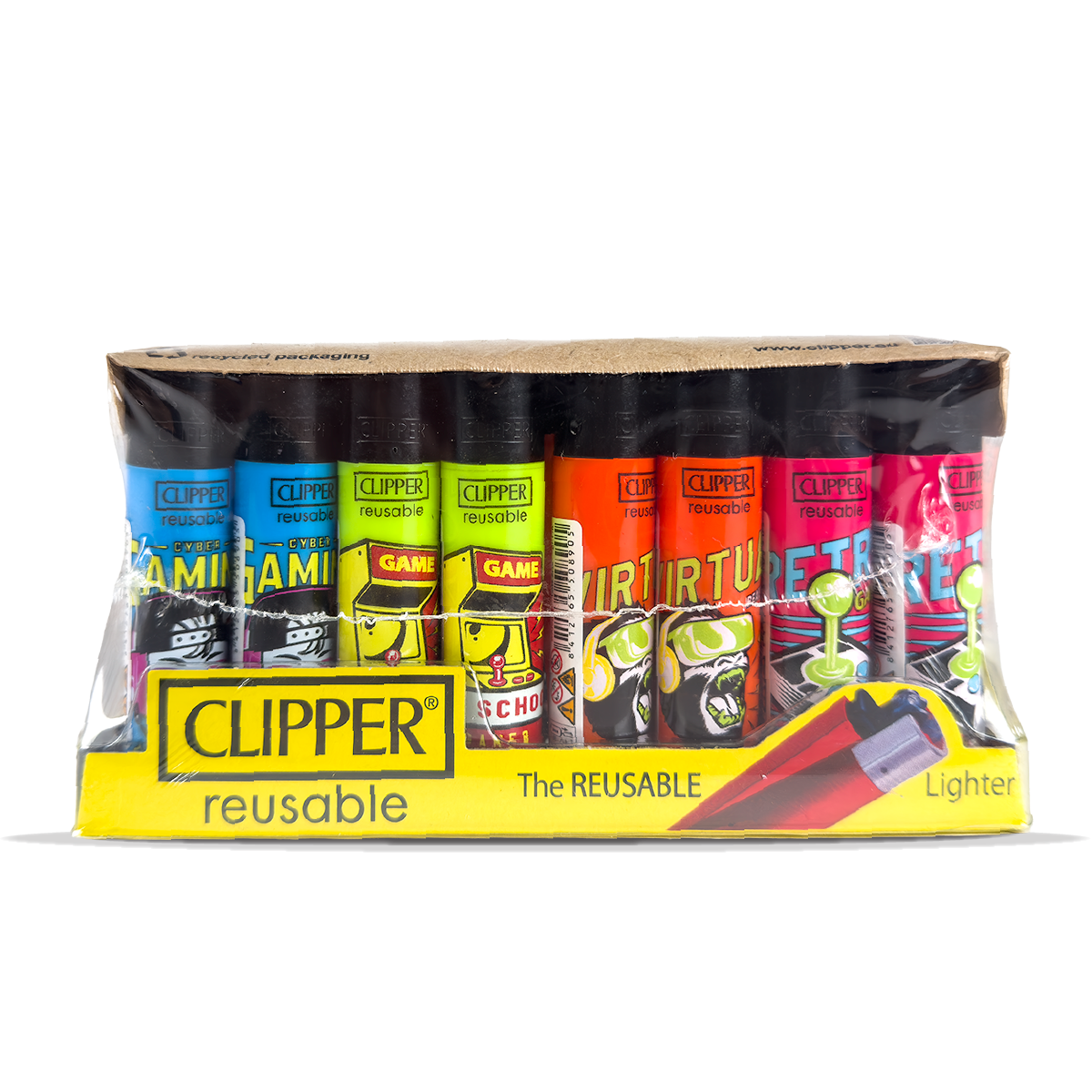 Clipper Lighters - Gamer Tour (40 pcs)