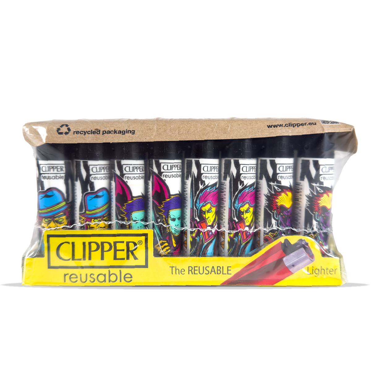 Clipper Lighters - Rainbow Murder (40 pcs)