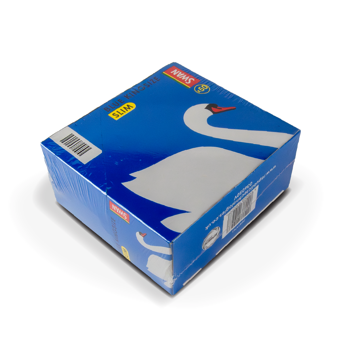 Swan Filters: Blue - King Size Slim (50 Pack)