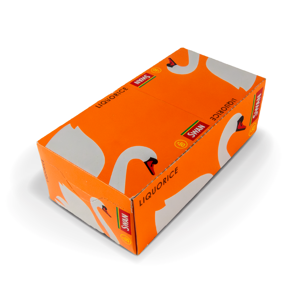 Swan Filters: Liquorice - Standard (50 Pack)