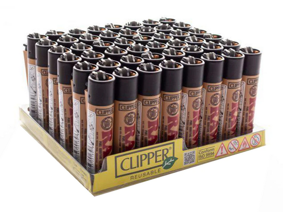 Clipper Lighters - RAW Brown