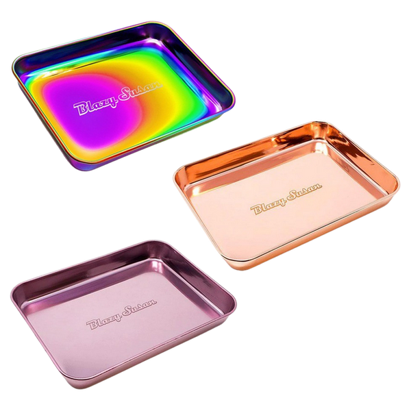 Purple Hemp Plastic Rolling Tray, Blazy Susan