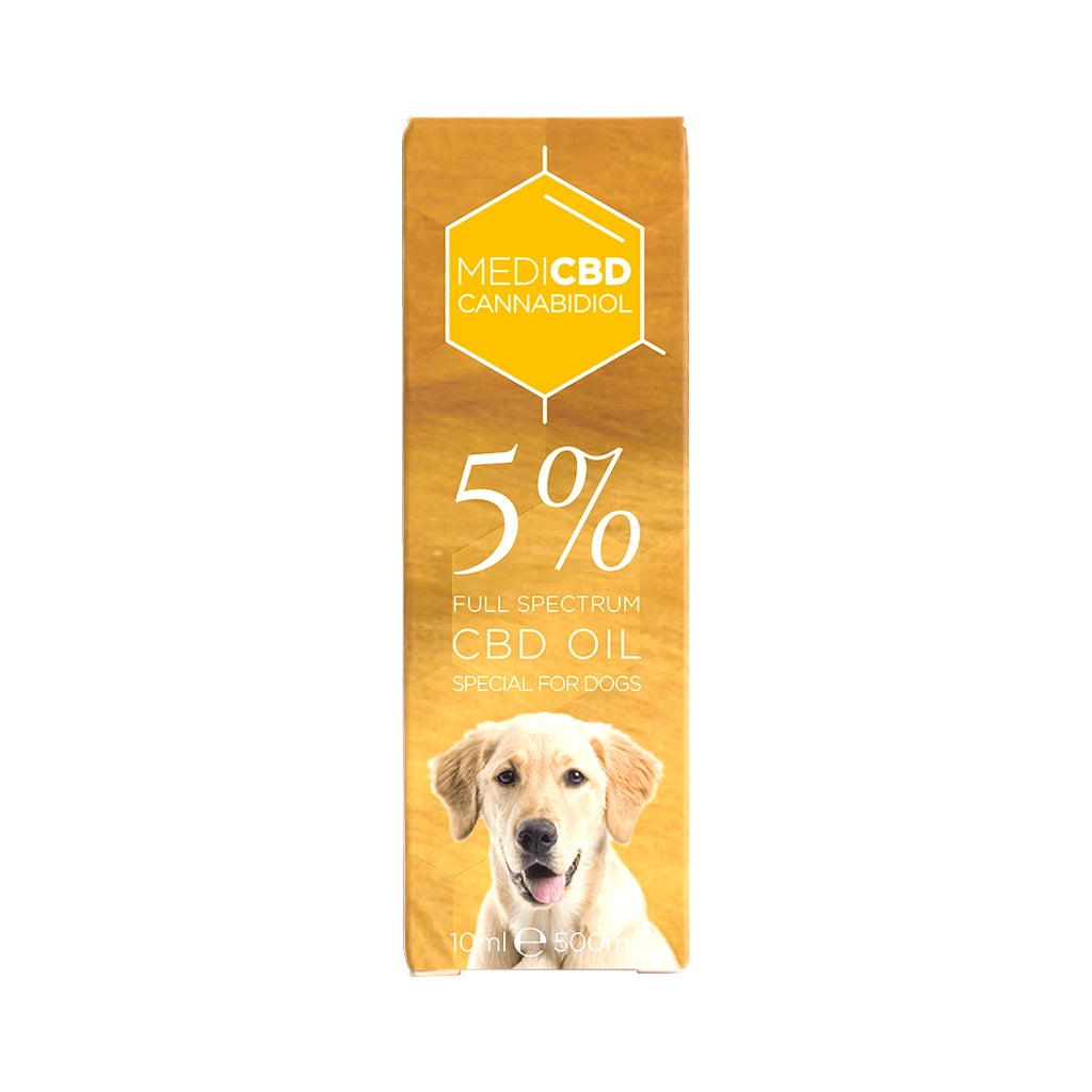 MediCBD CBD Oil for Dogs 5% (500mg) 10ml