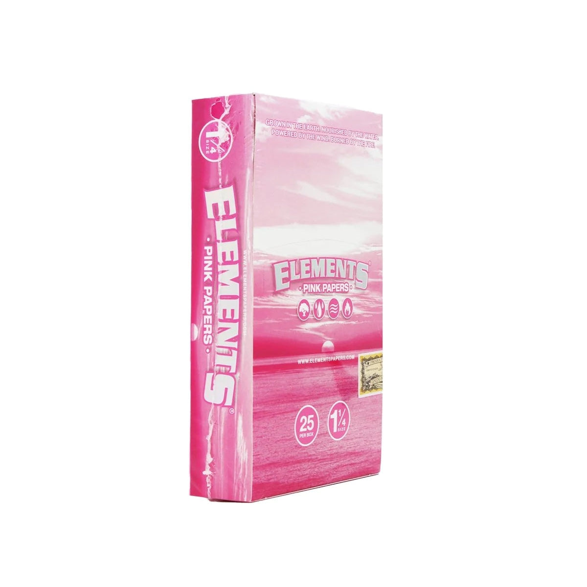 Elements Pink 1¼ Rolling Papers-Elements-Blazed Wholesale