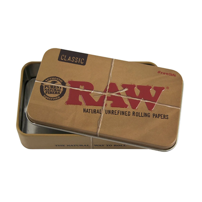 RAW Classic Tobacco Tin-RAW-Blazed Wholesale