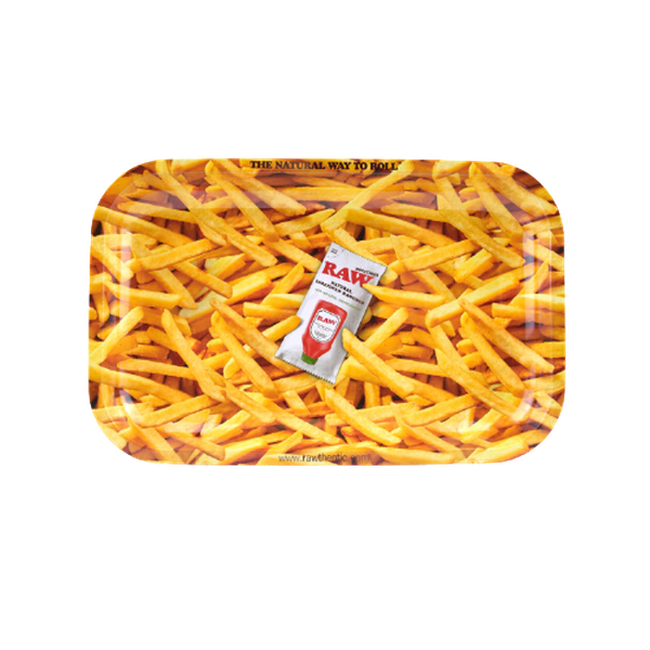 RAW 'French Fries' Rolling Tray (Medium 17.5 x 27.5)-RAW-Blazed Wholesale