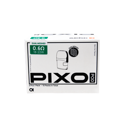 Aspire Pixo Side Fill Dual Mesh Replacement Pods 2 Pack - (10 Pack)