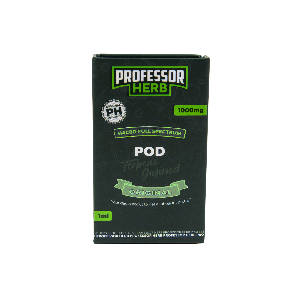 Professor Herb 1000mg Full Spectrum H4CBD 1ml Replacement Pod