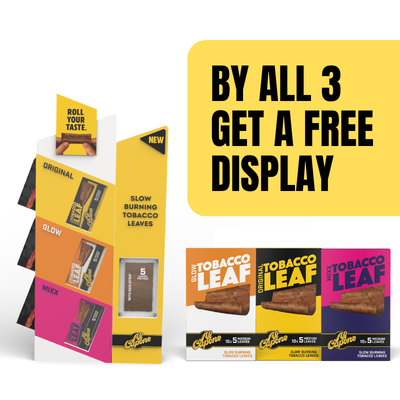 Al Capone Tobacco Wrap Display Stand
