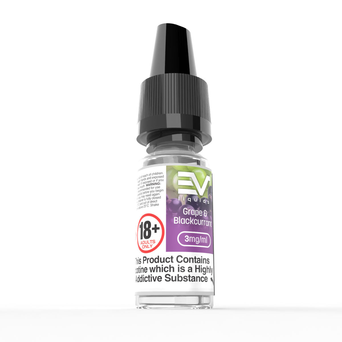 Ev 10Ml E Liquids 12Mg Grape & Blackcurrant 10Ml