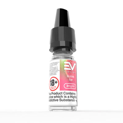 EV 10ml E-Liquids: Guava Ice - 6mg Freebase (10 Pack)