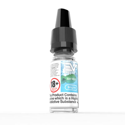 EV 10ml E-Liquids: Ice Mint - 3mg Freebase (10 Pack)