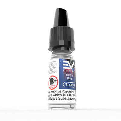 EV 10ml E-Liquids: Heizen Blue - 18mg Freebase (10 Pack)