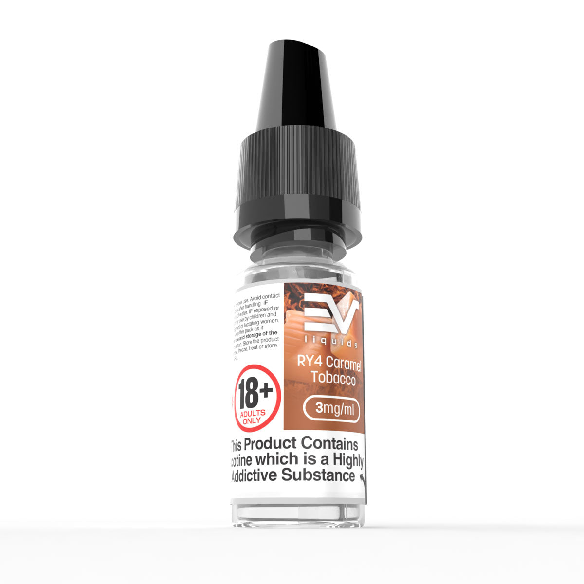 Ev 10Ml E Liquids 12Mg Ry4 Caramel Tobacco 10Ml