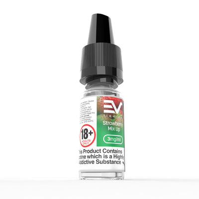 EV 10ml E-Liquids: Strawberry Mix Up - 6mg Freebase (10 Pack)