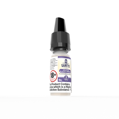 Dainty's 10ml E-Liquids 12mg - Grape & Blackcurrant