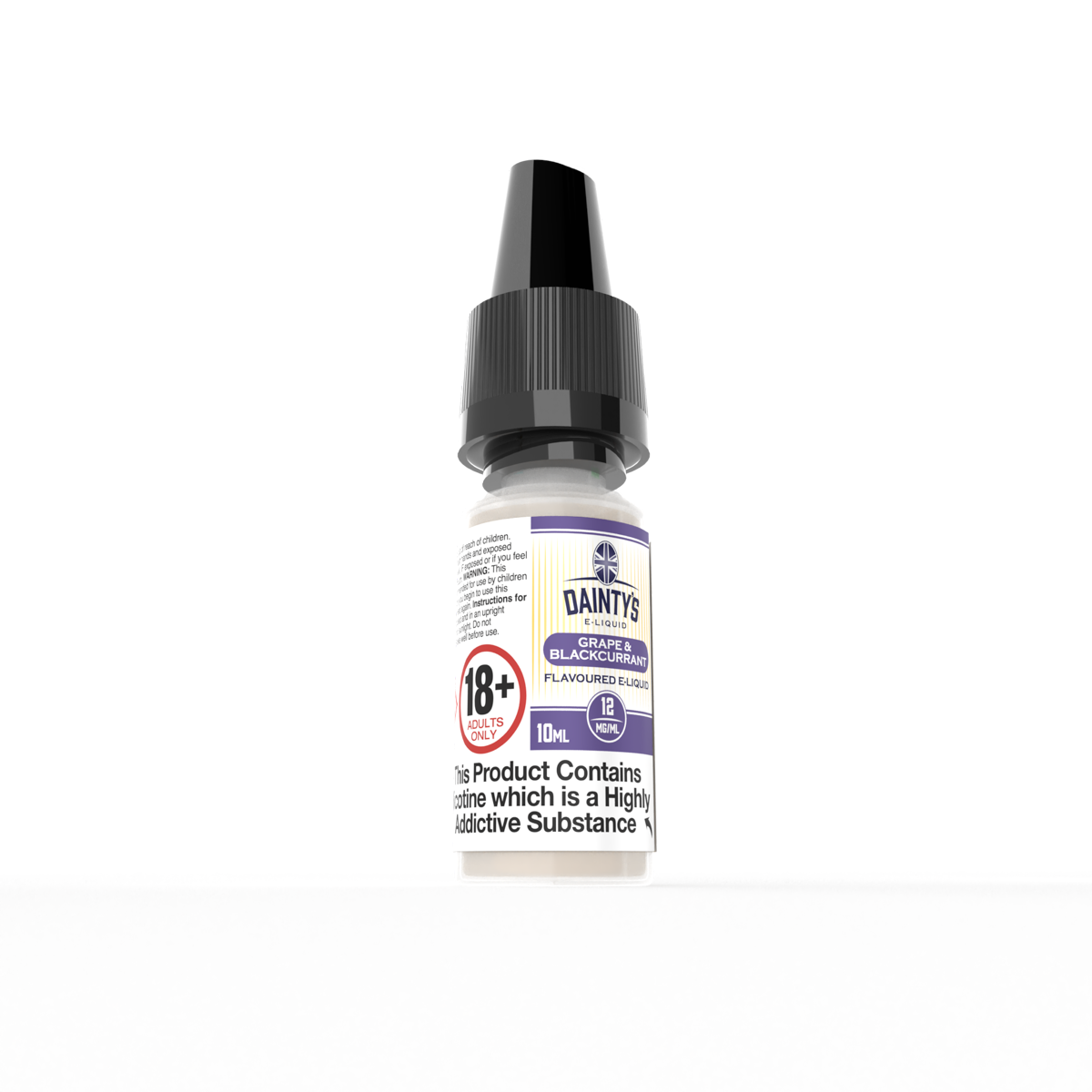Dainty'S 10Ml E Liquids 18Mg Grape & Blackcurrant 10Ml