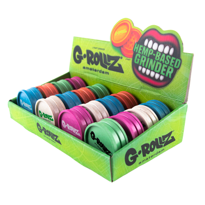G-Rollz Hemp Based 2 Piece Grinder