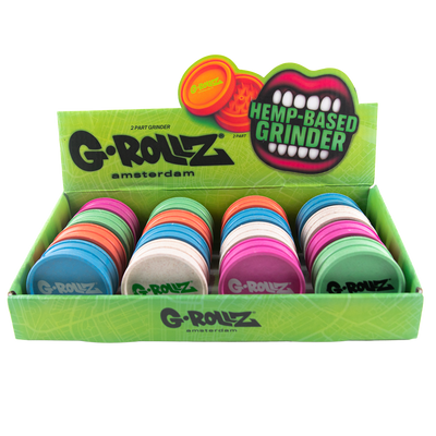 G-Rollz Hemp Based 2 Piece Grinder